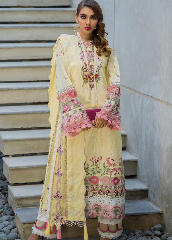 D#06 Alif Ajr Couture Luxury Emb Lawn Collection 322