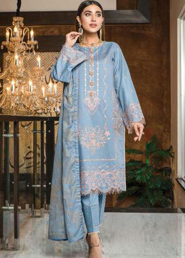 D#02 Lala Mahru Spring Summer Lawn Collection 422
