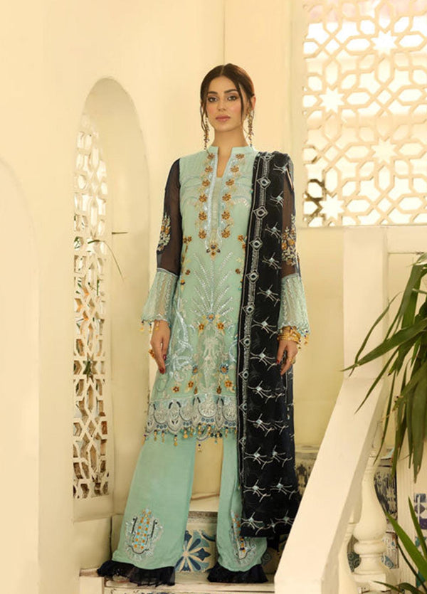 D#05 Areesha Luxury Emb Chiffon Collection 922