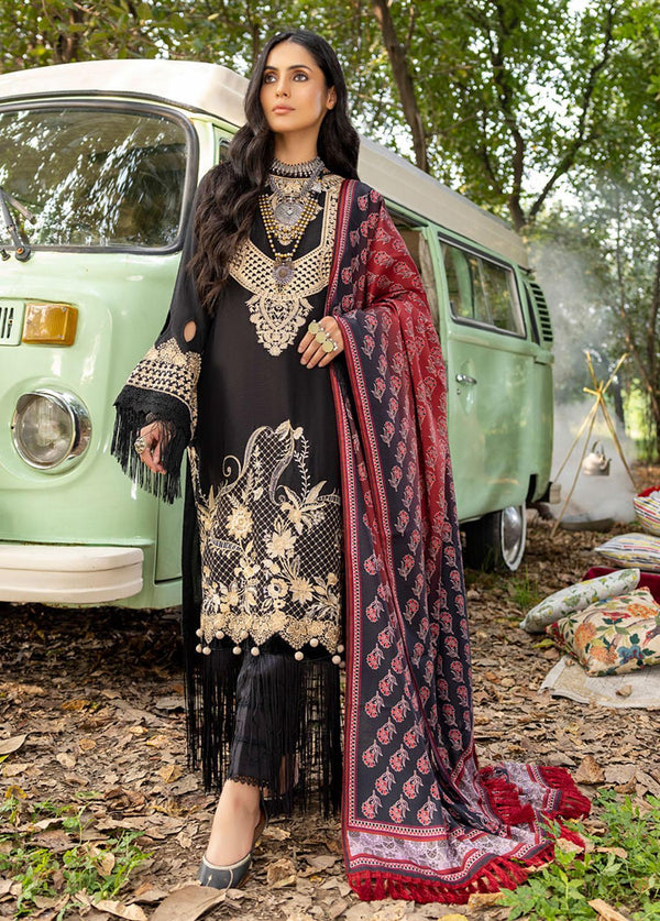 D#01 AlZohaib Wintry Breeze Emb Shawl Collection 1022