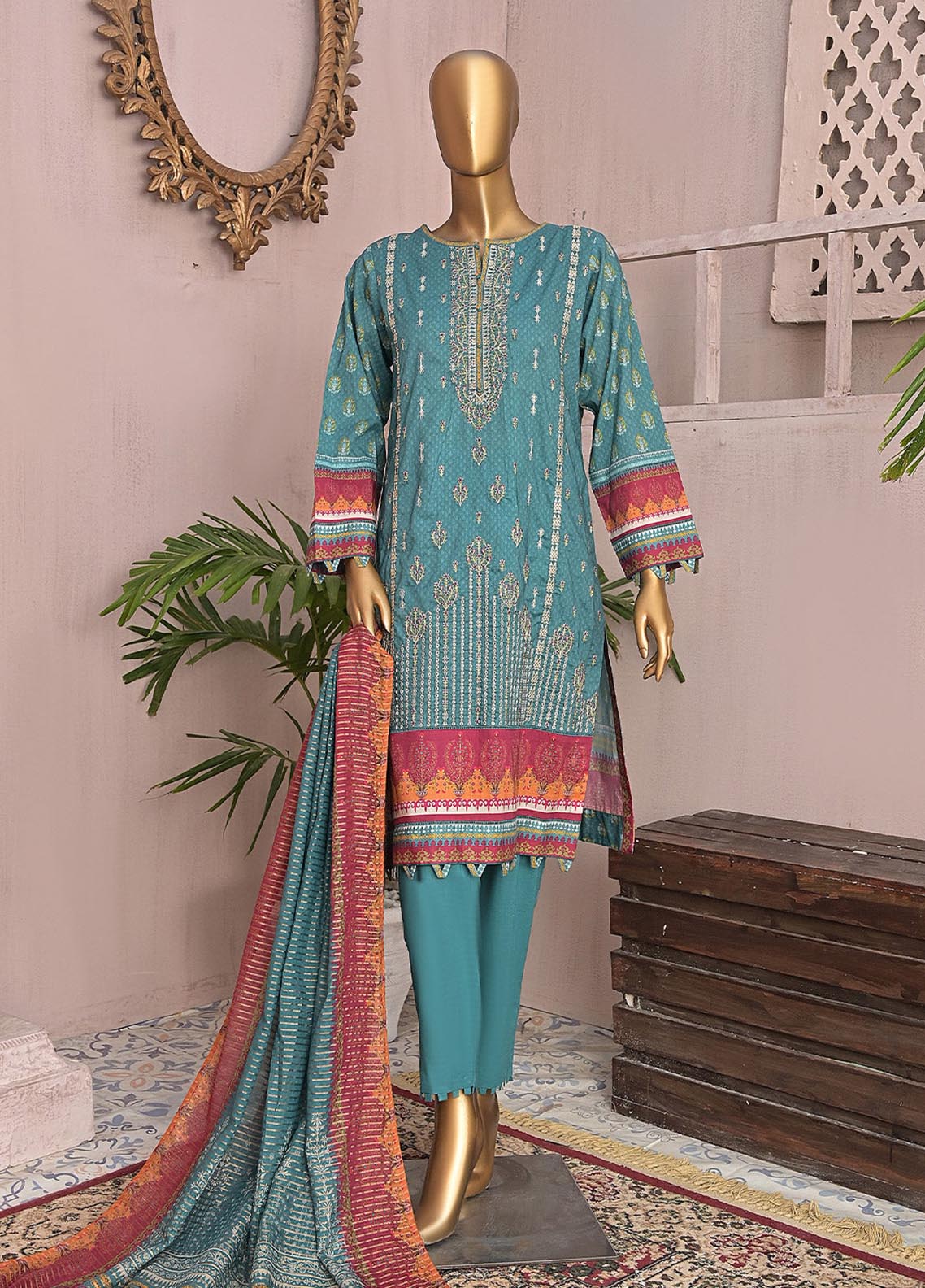 D#404 HZ Premium Emb Cambric Collection 1222