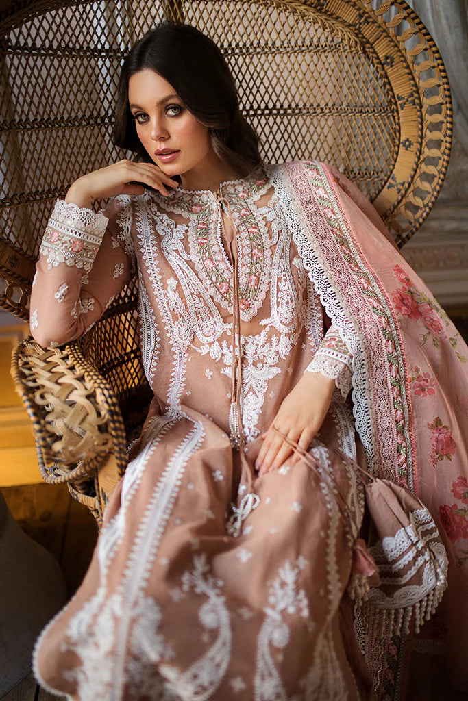D#7A Sobia Nazir Luxury Emb Lawn Collection 323