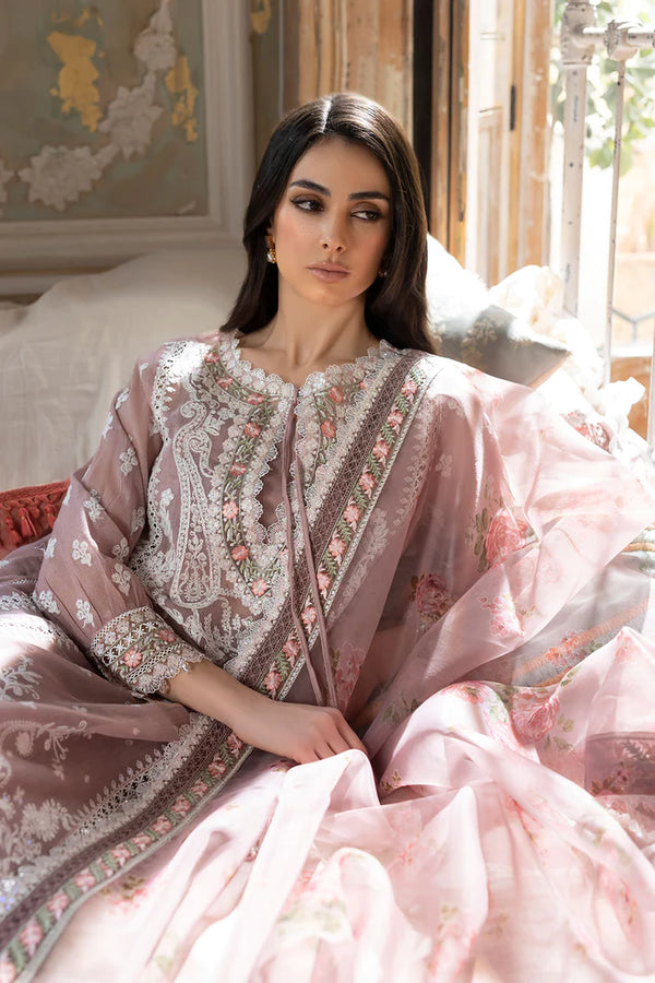 D#7B Sobia Nazir Luxury Emb Lawn Collection 323
