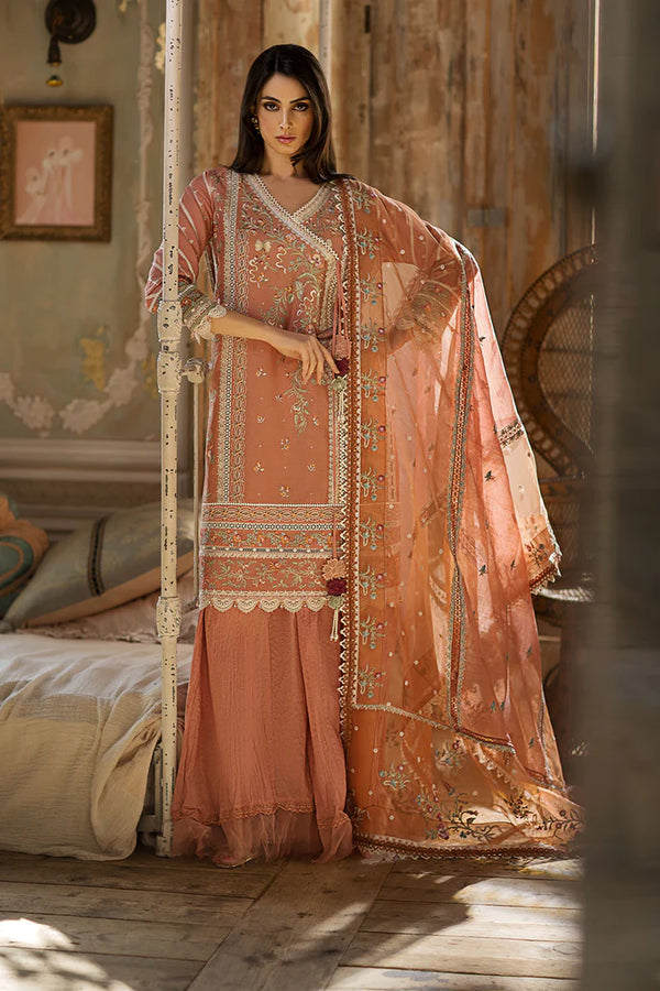D#9A Sobia Nazir Luxury Emb Lawn Collection 323