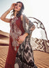 D#9A Maria B M Print Desert Rose Fall Collection 1022 Brown