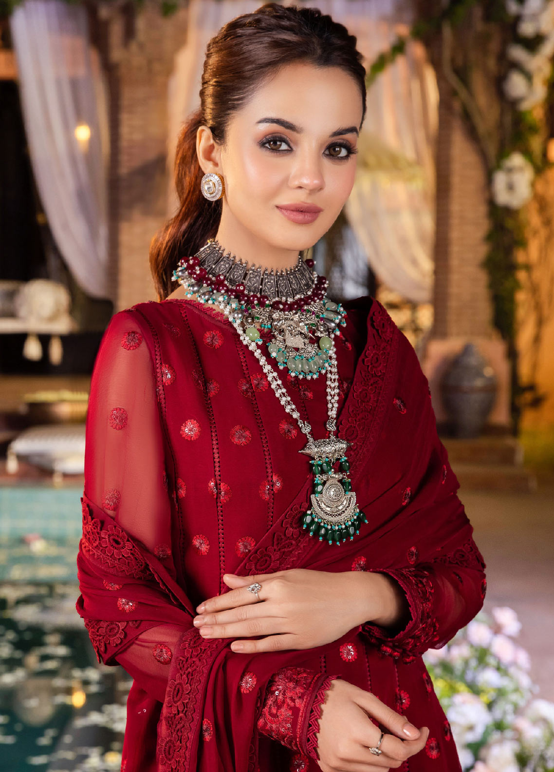 D#05 Asim Jofa Mehr O Mah Emb Festive Collection 223