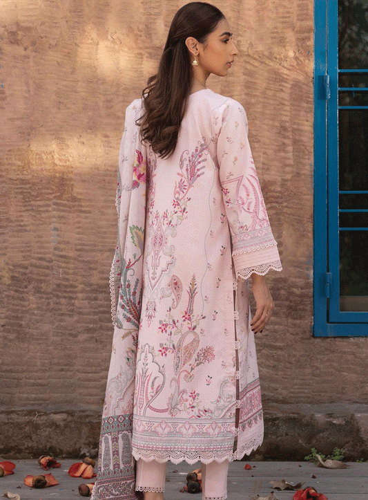 Aabyaan Embroidered Lawn Unstitched 3 Piece Suit - ABY23PL AP-06 MAAYA