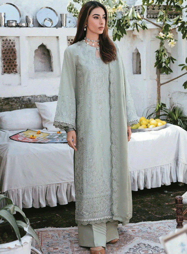 Afsanay By Florent Embroidered Khaddar Unstitched 3 Piece Suit - FL23AK FLK-5B