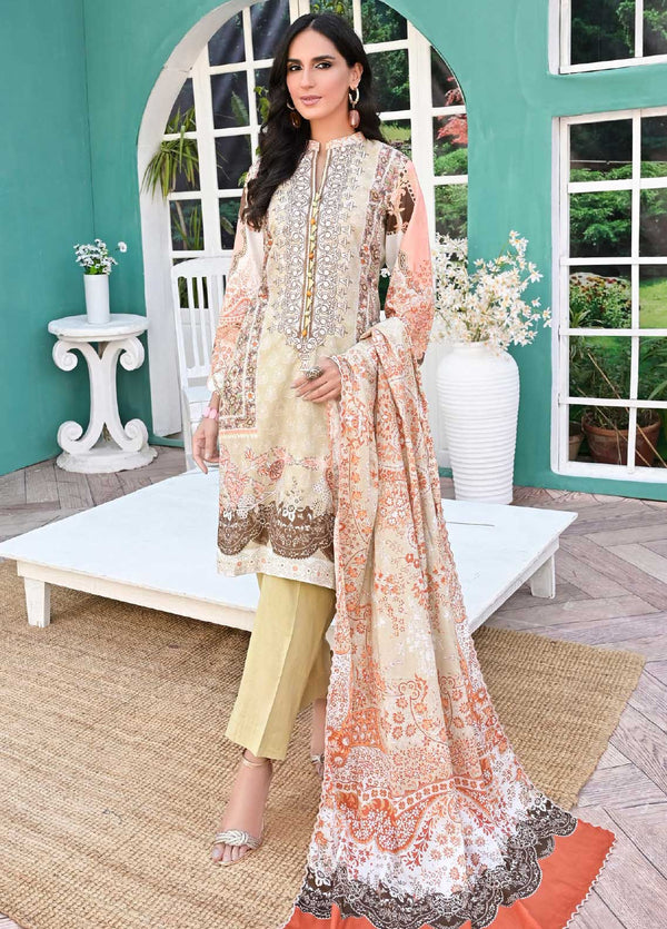 D#03 Zesh Roomy Emb Lawn Collection 123