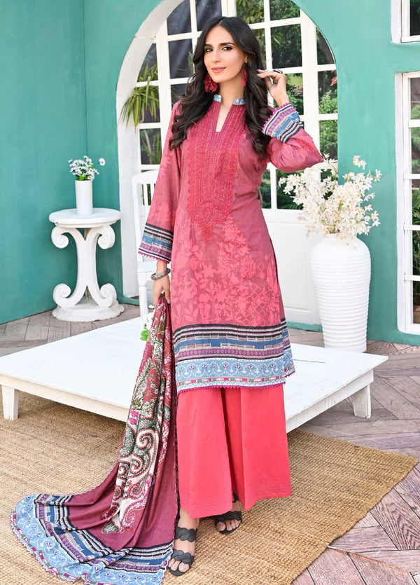 D#04 Zesh Roomy Emb Lawn Collection 123