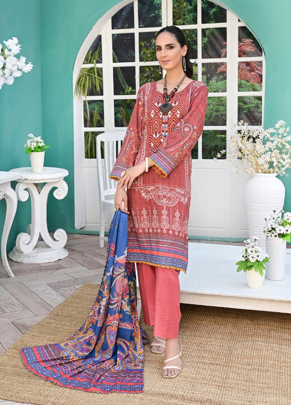 D#08 Zesh Roomy Emb Lawn Collection 123