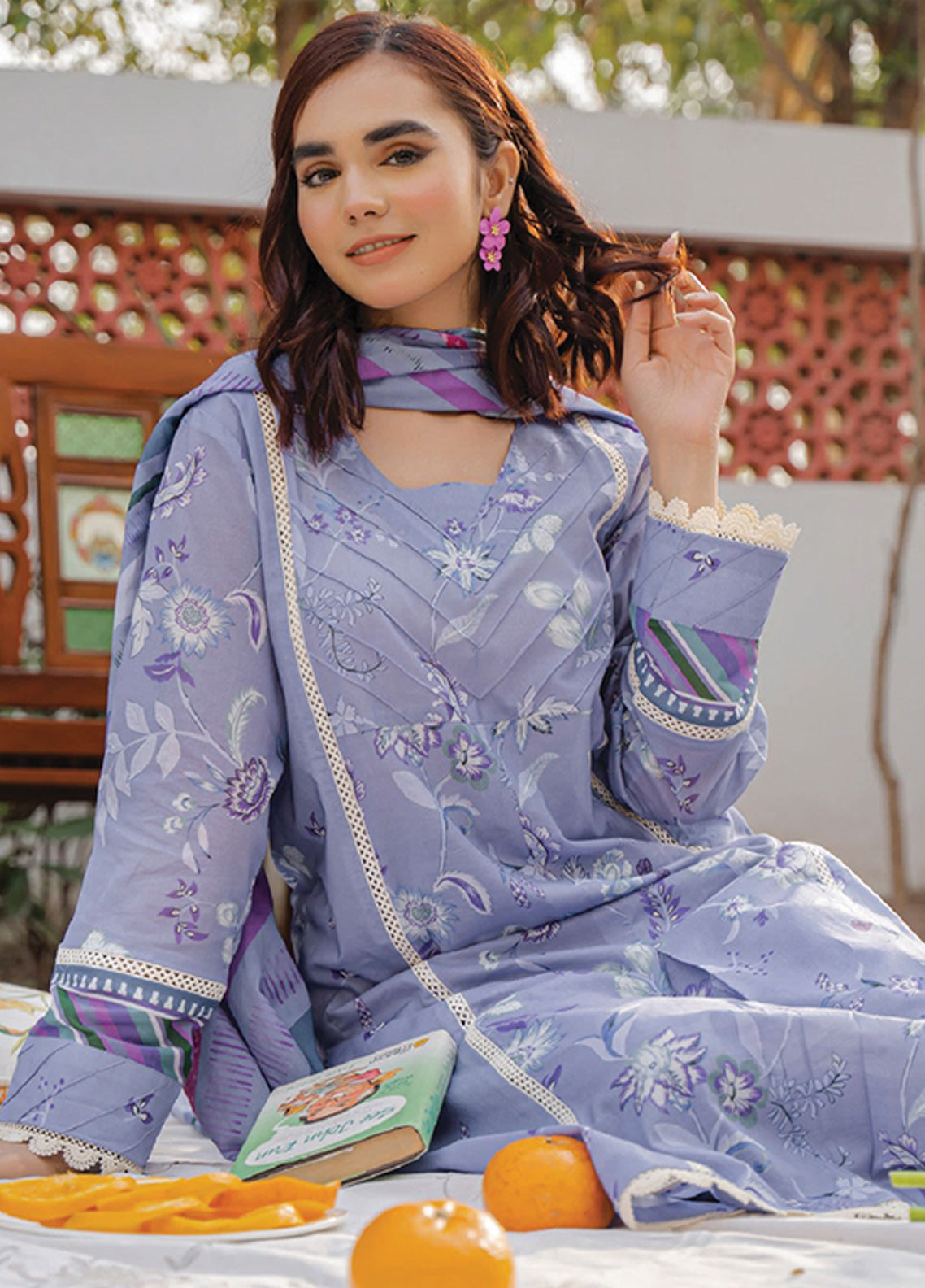D#3B Florent Everyday Wear Printed Lawn Collection 223