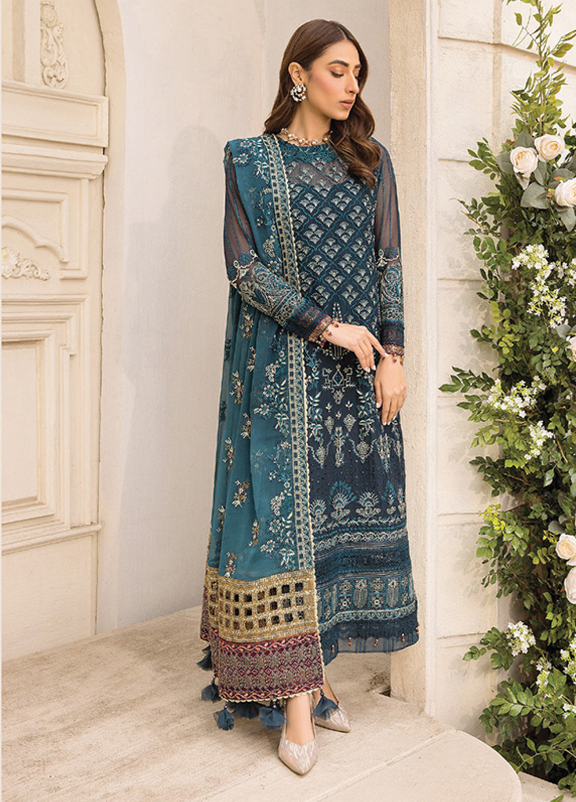 D#02 Xenia Ishya Luxury Formal Emb Collection 223