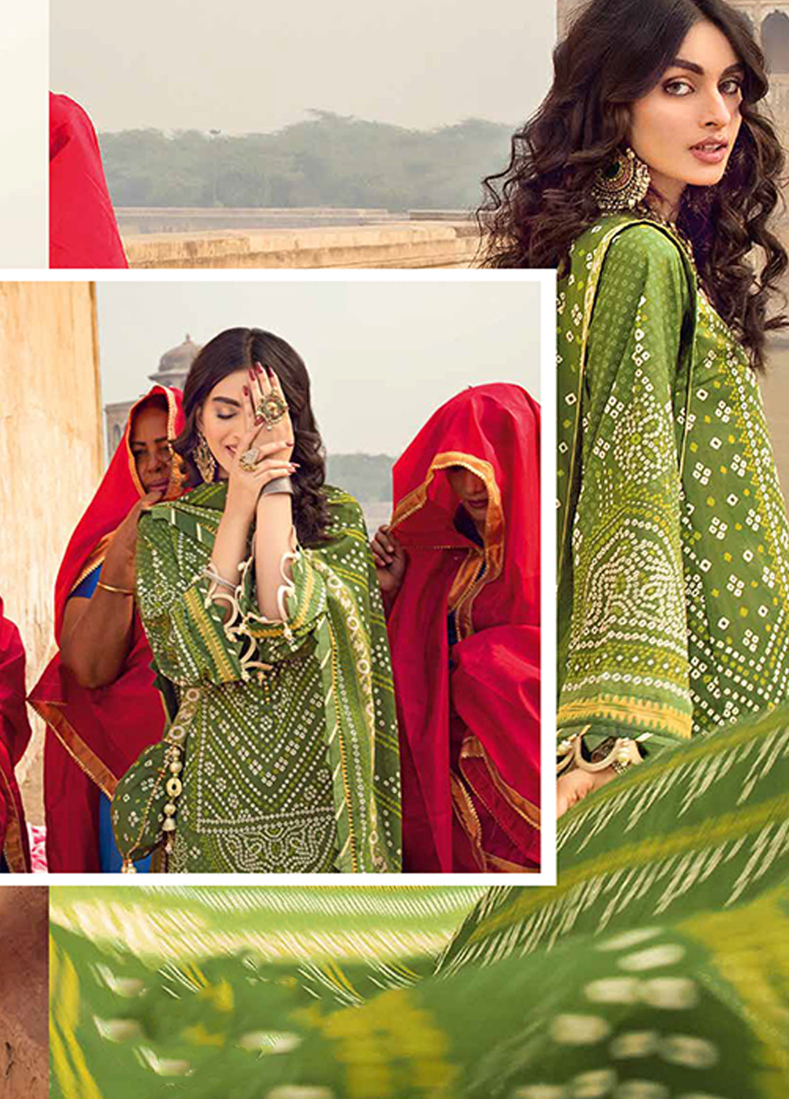 D#CL32104B GulAhmed Chunri Printed Lawn Collection 223