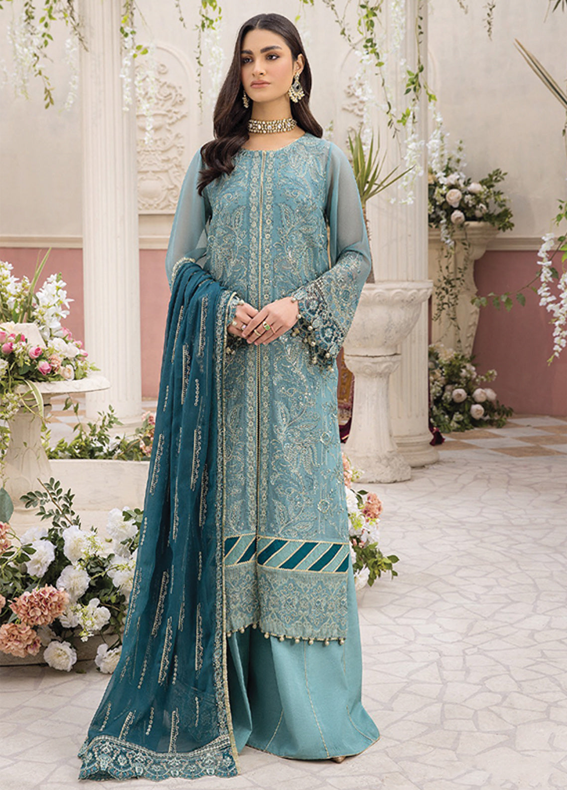 D#10 Xenia Ishya Luxury Formal Emb Collection 223