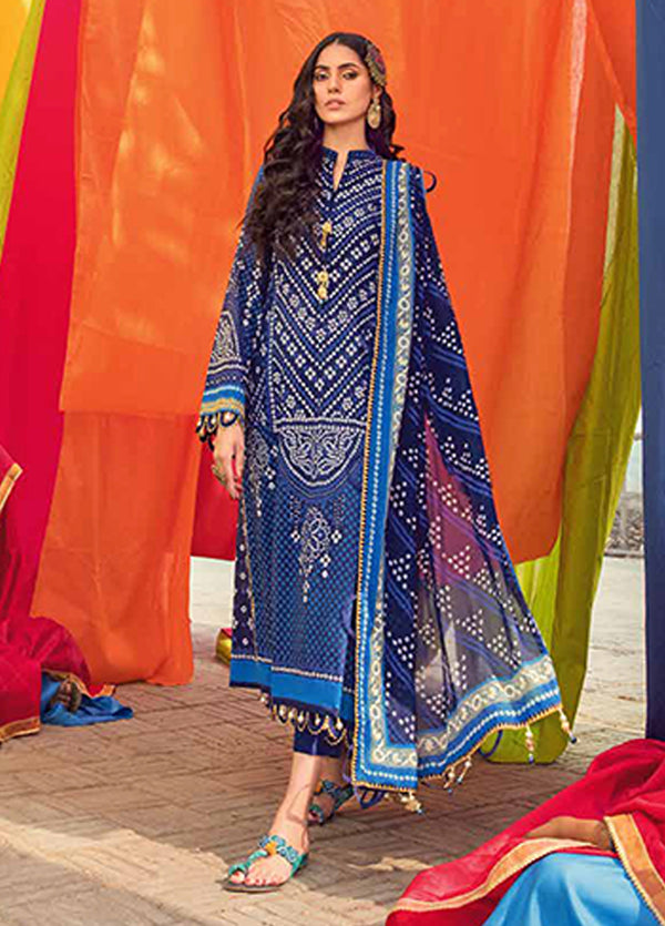 D#CL32104A GulAhmed Chunri Printed Lawn Collection 223