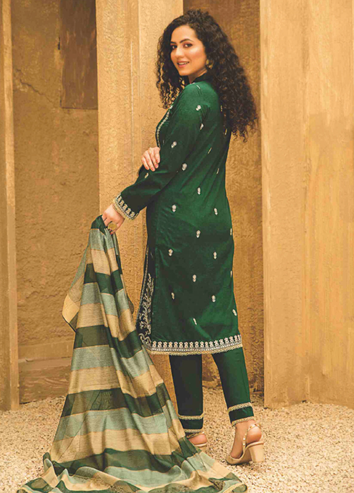 D#6800 Rashid Series Emb Lawn Collection 223