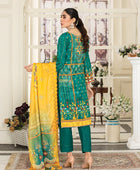 D#02 Afreen Riwaj Luxury Digital Emb Collection 223