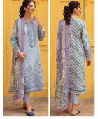 D#8B Zarqash Tresor Luxe Emb Lawn Collection 323