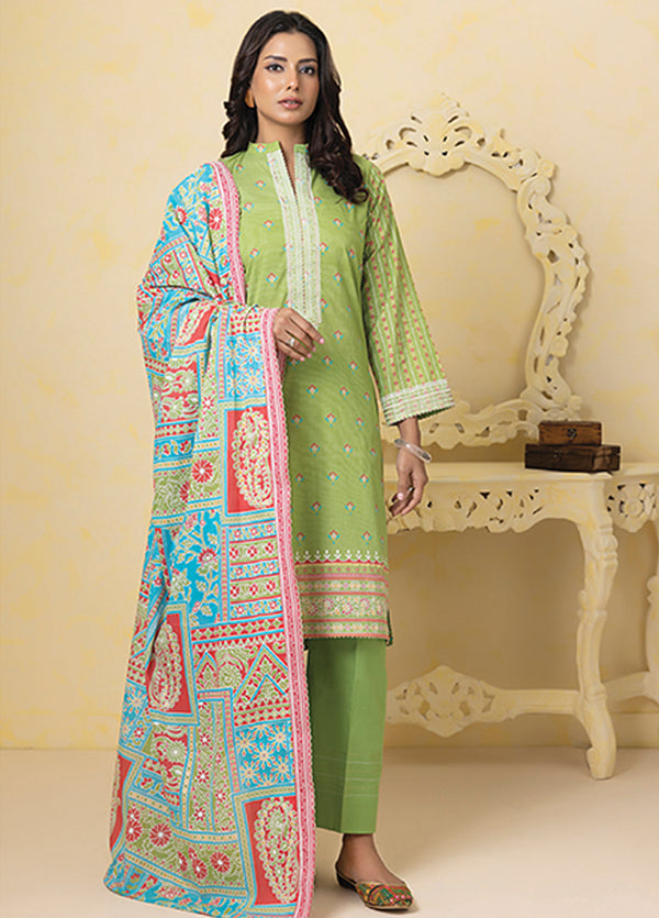 D#076 LSM Lakhany Summer Gold Emb Collection 223