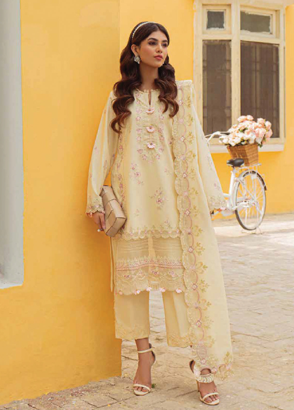 D#11A Zarqash Tresor Luxe Emb Lawn Collection 323