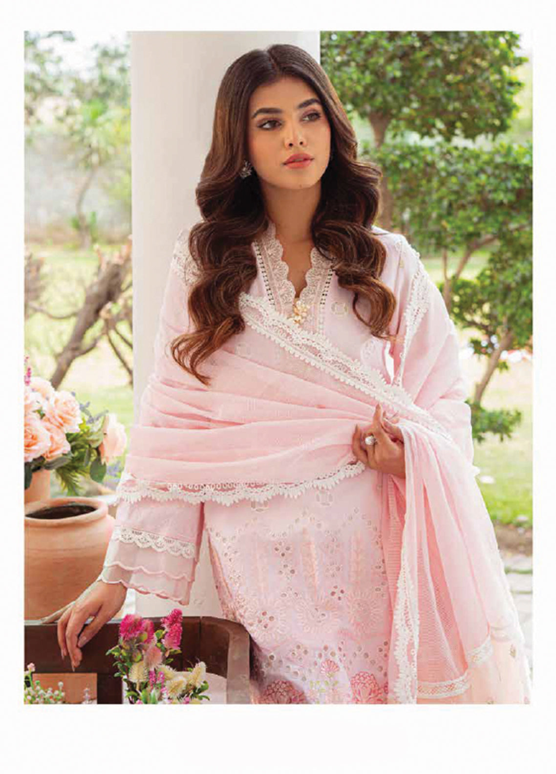 D#12A Zarqash Tresor Luxe Emb Lawn Collection 323