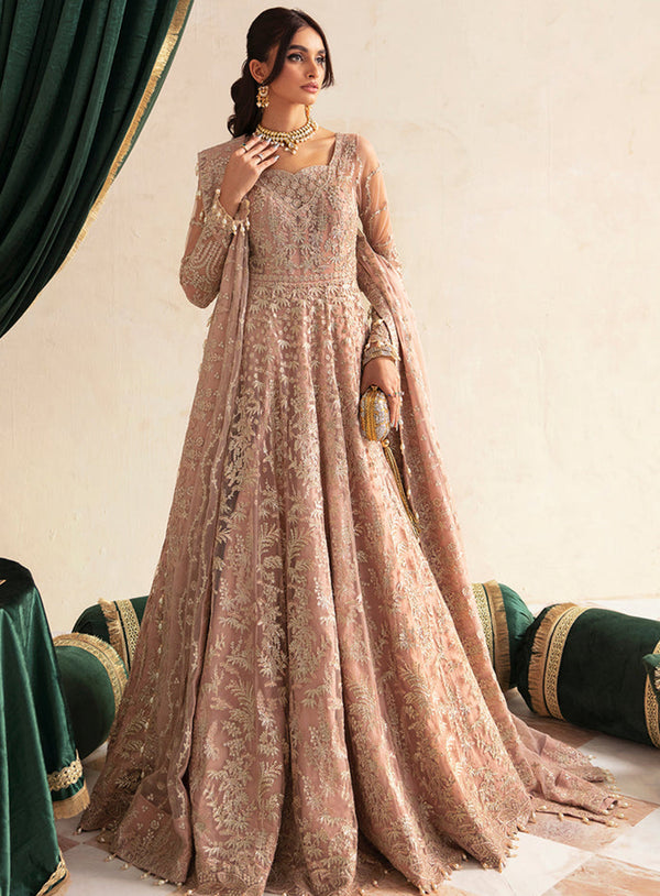 Ayzel By Afrozeh Embroidered Net Unstitched 3 Piece Suit - 10 CHENILLE