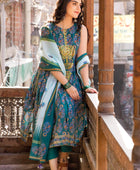 D#CL-32238A GulAhmed Vintage Garden Ethnic Printed Lawn Collection 223