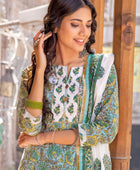 D#CL-32241A GulAhmed Vintage Garden Ethnic Printed Lawn Collection 223