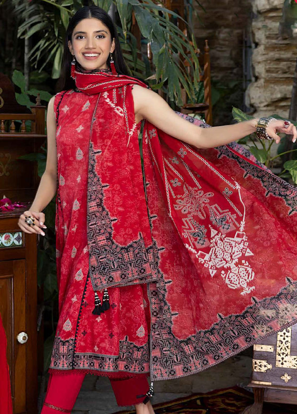 CL-32263 GulAhmed A Red Affair Printed Lawn Collection 223