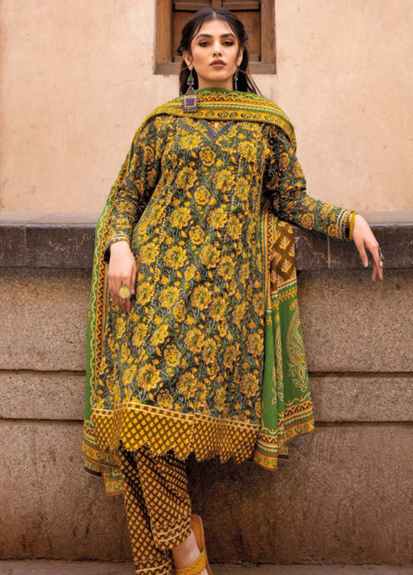 D#CL-32449A GulAhmed Vintage Garden Ethnic Printed Lawn Collection 223