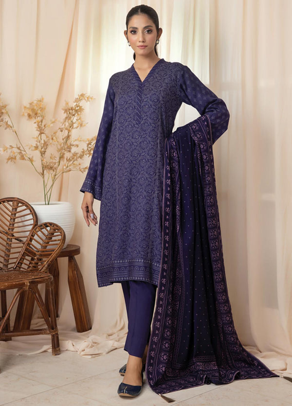 D#1004A LSM Lakhany Cashmi Vool Printed Collection 1022 V-1