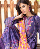 D#10 AlZohaib Sunshine Bloom Cotton Satin Printed Collection 1022