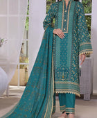 D#17A VS Daman Printed Cambric 3Pc 1022 V-3