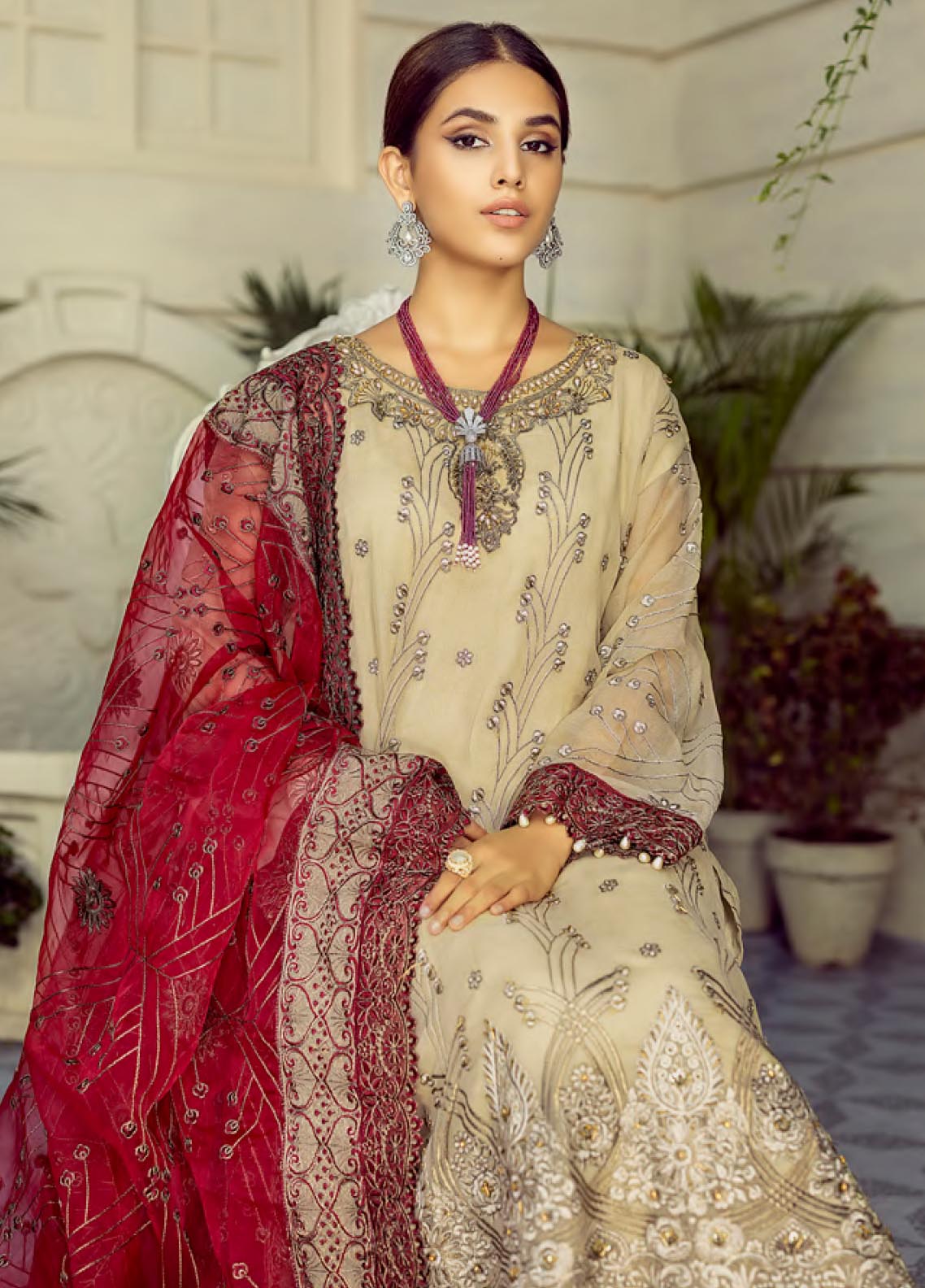 D#02 AlZohaib Mehrbano Emb Formals Collection 1022