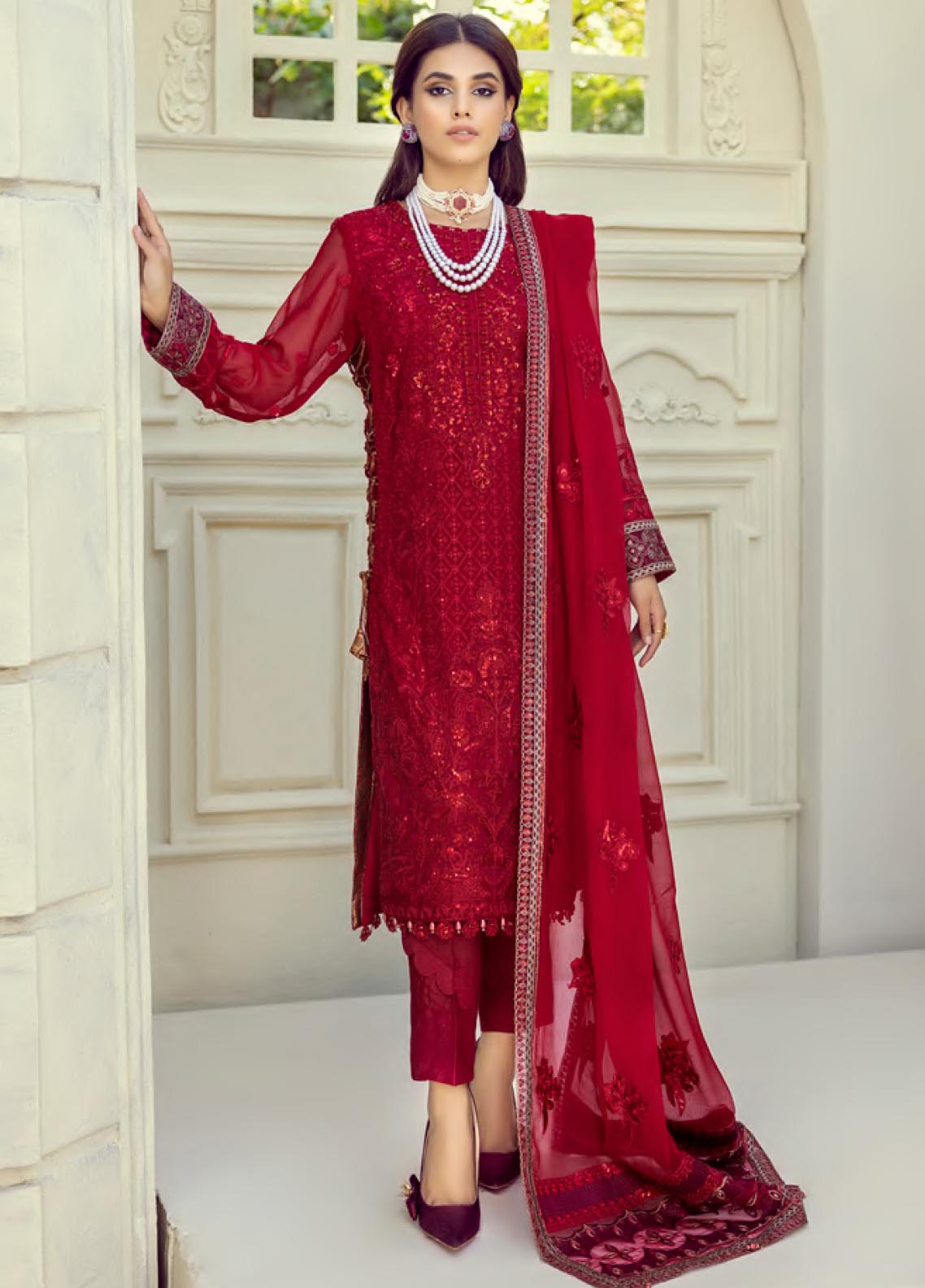 D#05 AlZohaib Mehrbano Emb Formals Collection 1022