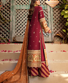 D#11 Asim Jofa Rut Rung Raqs Luxury Emb Lawn Collection 323