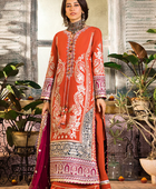 D#22 Asim Jofa Rut Rung Raqs Luxury Emb Lawn Collection 323