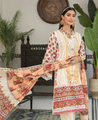 Soraya Unstitched 3 Piece Laila