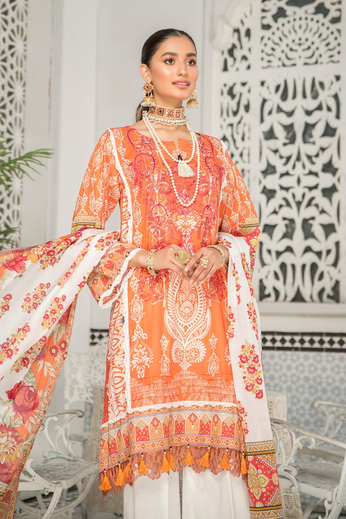 Soraya Unstitched 3 Piece Malisa