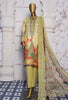 HZ Oriental Orchid Embroidered Lawn D#1165B