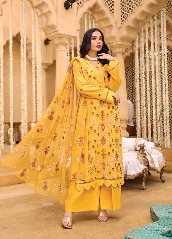 D#02 LALA Bahar Emb Swiss Voile Collection 223