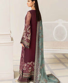 D#08 Flossie Executive Emb Chiffon Collection 123 V-06