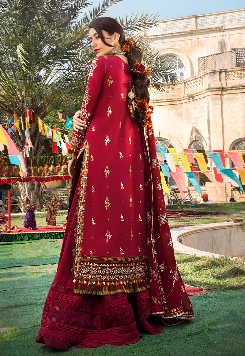 D#04 Asim Jofa Rut Rung Raqs Luxury Emb Lawn Collection 323