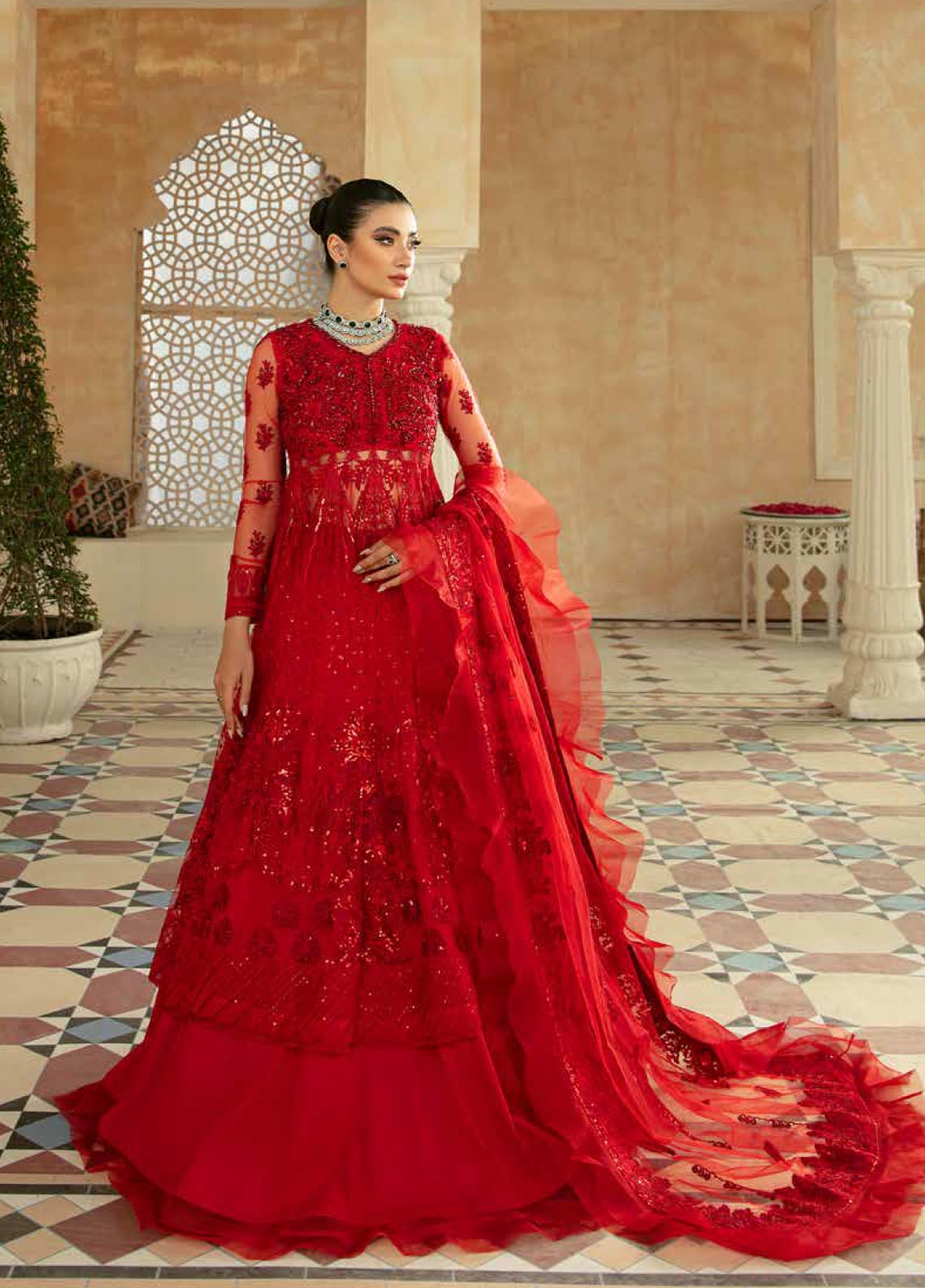 D#03 Maryam Hussain Marwa Luxury Formals Emb Collection 922