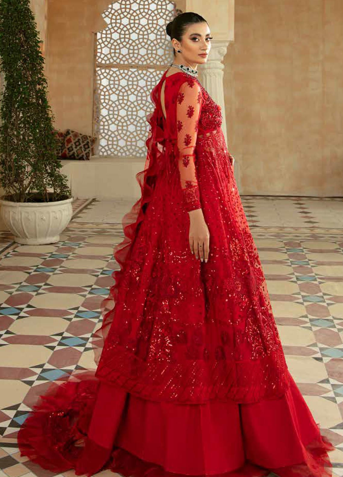 D#03 Maryam Hussain Marwa Luxury Formals Emb Collection 922