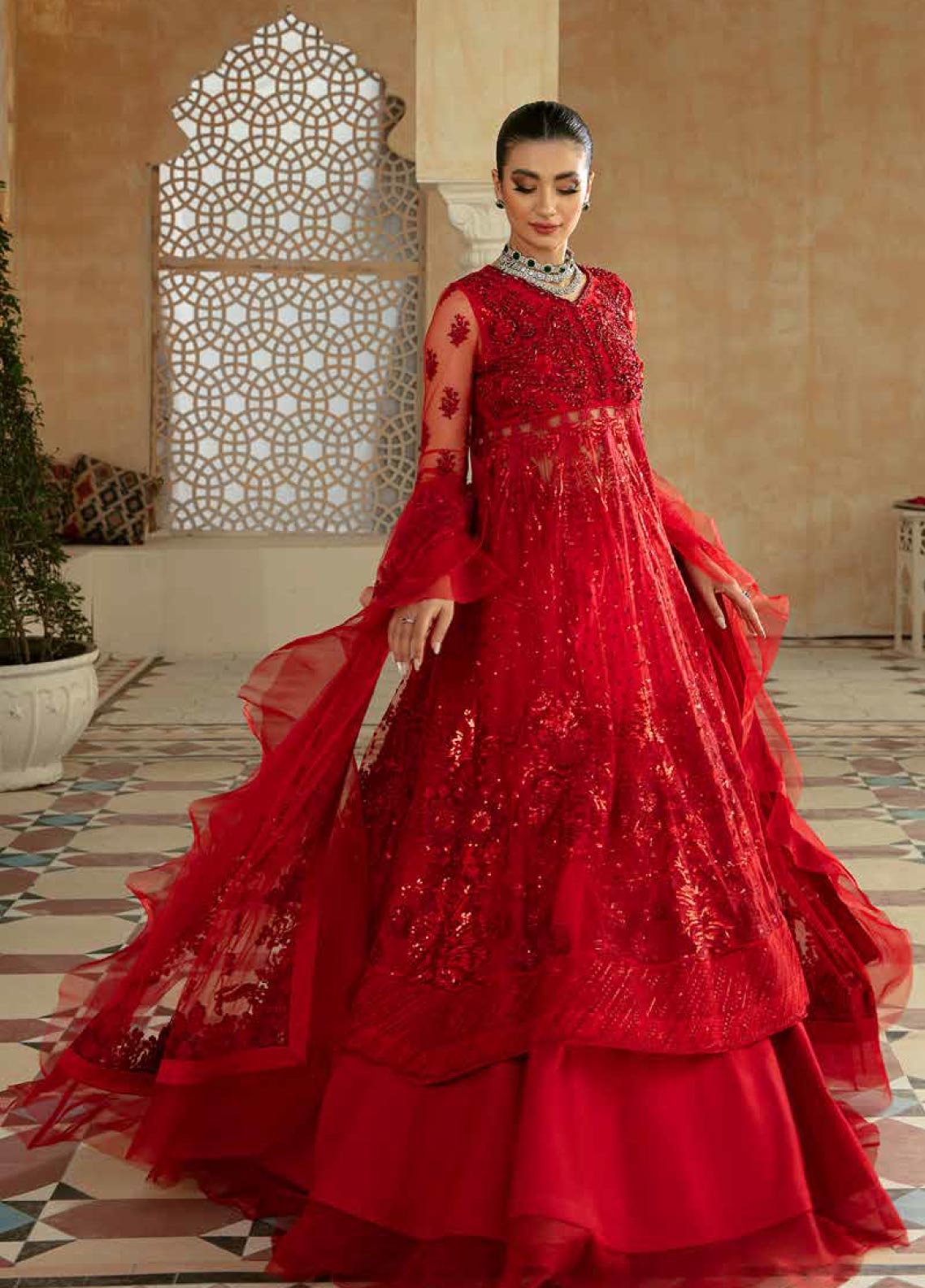 D#03 Maryam Hussain Marwa Luxury Formals Emb Collection 922