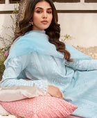 D#02 Afrozeh Rangreza Emb Lawn Collection 323