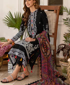 D#08 Afrozeh Rangreza Emb Lawn Collection 323