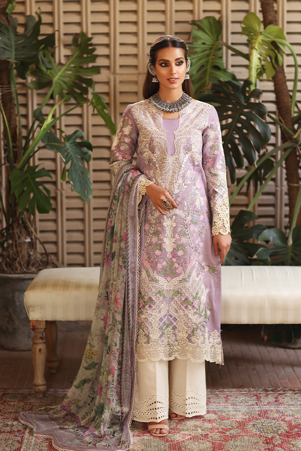 Kahf Unstitched 3 Piece Kaasni